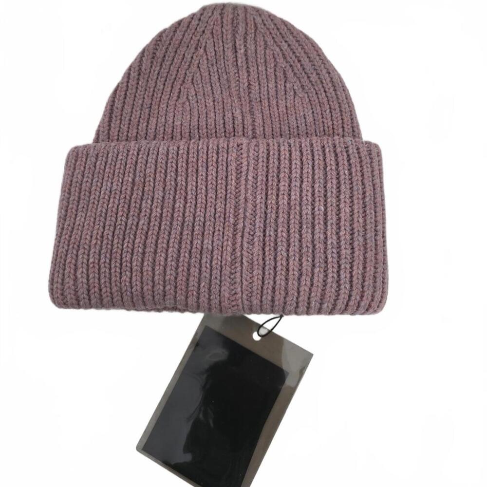 Acne Studios Pansy Beanie Big Face dusty Pink New With Tags - Picture 2 of 3